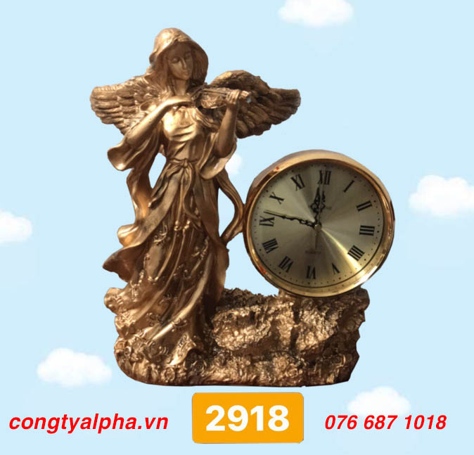 đồng hồ nghệ thuật bằng đồng